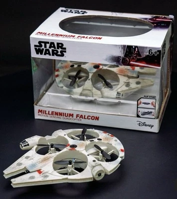 New Star Wars Millennium Falcon Motion Sensing Quadcopter Collector Toy Gift - Image 1 of 4
