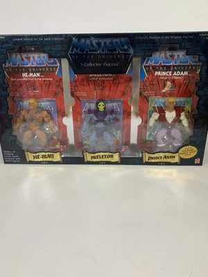2001 Mattel Masters Of The Universe 5 Фигурок Набор - Хи-Мен Скелетор НОВЫЙ Запечатанный - Изображение 1 из 4