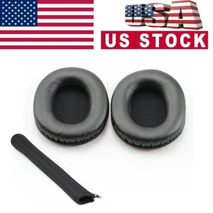 Ohrpolster Kissen Abdeckung Ersatz für Audio-Technica ATH-M50X M30X Kopfhörer USA - Bild 1 von 15