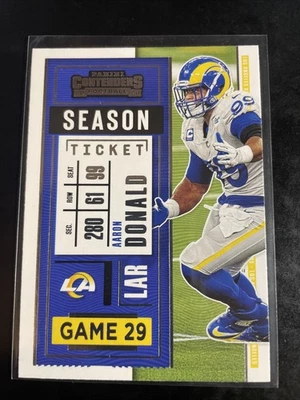 2020 Panini Contenders - Season Ticket Aaron Donald #53 - Image 1 of 2