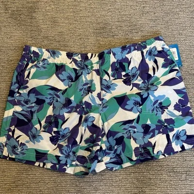 NUEVO CON ETIQUETAS Columbia Sandy River Estampado Floral Púrpura Senderismo Mujer Talla XL 5" Entrepierna Foto 1 de 4