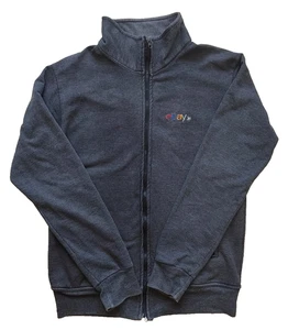 ebay India Mumbai Bangalore Employee eBay Dot in Logo Gray Jacket Size M - Bild 1 von 18