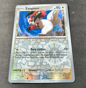 Pokemon Surging Sparks Zangoose Reverse Holo Common Card 149/191 NM - Picture 1 of 1