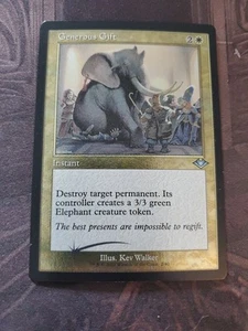MTG Generous Gift Retroframe Foil Modern Horizons 2 Uncommon NM 2021 - Picture 1 of 6