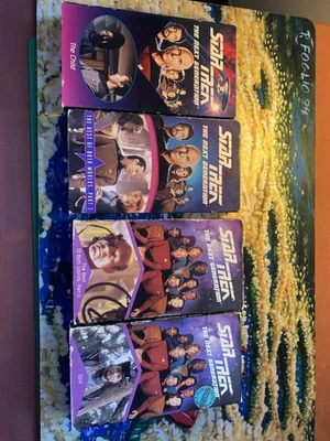 Star Trek the Next Generation VHS Lot 4 Tapes. Episodes 27, 74, 75 & 94. Borg! - Image 1 of 4