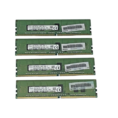 16GB SKhynix (4x4G) 1Rx8 PC4-2400T-RD1 HMA451R7AFR8N-UH Server RAM Speicher - Bild 1 von 2