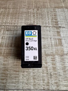 Original HP 350XL Black / Schwarz - Druckerpatrone 3/4 gefüllt - Bild 1 von 2