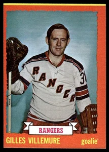 1973-74 Topps Gilles Villemure New York Rangers #153 NRMT - Bild 1 von 2