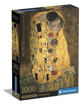 Clementoni - 39790 - Museum Collection - The Kiss - 1000 Pezzi - Puzzle Adu GfZg - Immagine 1 di 4