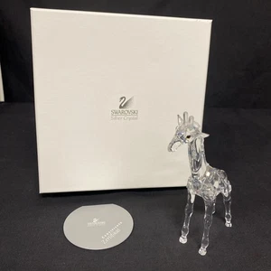 Swarovski Kristall Figur Baby Giraffe 7603 transparent mit Box & COA - Bild 1 von 15