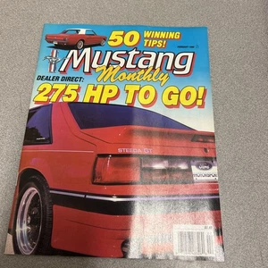 Mustang Monthly Mag/Feb/1990/50 Gewinnertipps/Händler direkt 275 PS to go T86 - Bild 1 von 11