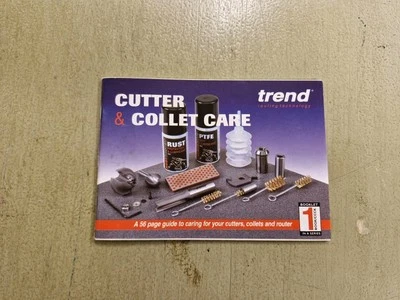 Trend Cutter And Collet Care Booklet Routing Router - Image 1 of 3