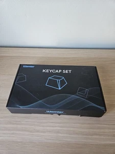 Womier Low Profile Keycap Set Cow Keycaps Black and White - Picture 1 of 6