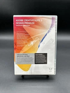 Adobe Creative Suite 3 - Design Premium Software For Mac - 3 DVD Set 2007 W/key - Picture 1 of 4