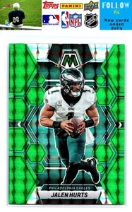 2023 Panini Mosaic #192 Jalen Hurts Green Mosaic - Bild 1 von 2
