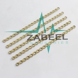 Juego de 10 placas de compresión de reconstrucción maxilofaciales de 2,0 mm por ZI - Imagen 1 de 5