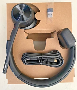 Poly Voyager 4310-M Microsoft Teams Certified Headset 77Y93AA - No Charge Stand - Picture 1 of 3