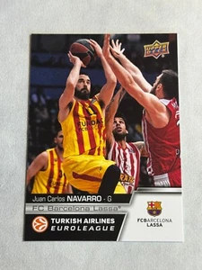 2015-16 UD Euroleague Juan Carlos Navarro #E-14 FC Barcelona Lassa - Bild 1 von 2