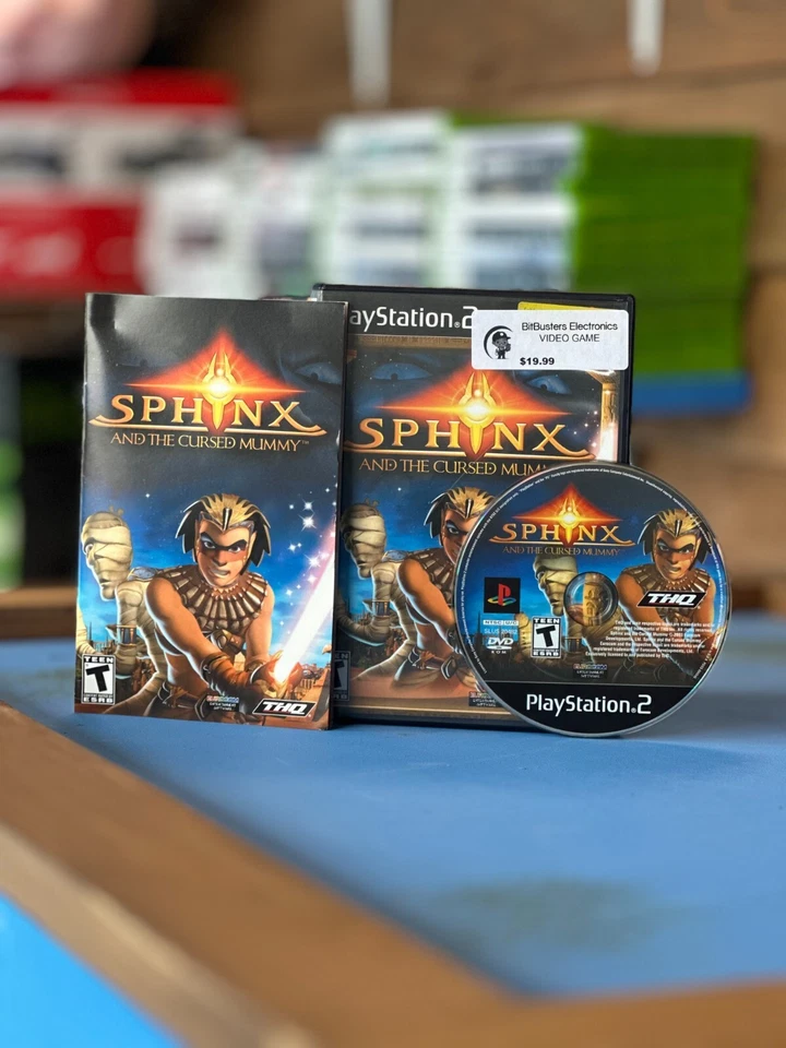 Sphinx and the cursed mummy (PlayStation 2) - Tested - Canadian Seller - Image 1 of 1