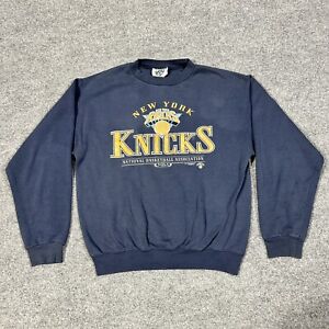 Vintage Lee Sport NBA New York Knicks Crewneck Sweatshirt Size XL