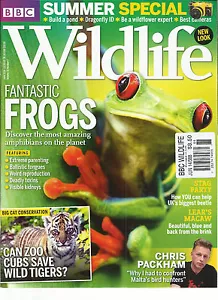 BBC WILD LIFE, JUNE , 2014 BUILD A POND * DRAGONFLY ID * BE A WILDFLOWER EXPERT - Picture 1 of 1