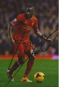 LIVERPOOL: FOTO DE ACCIÓN FIRMADA ALY CISSOKHO 6x4 + certificado de autenticidad - Imagen 1 de 1