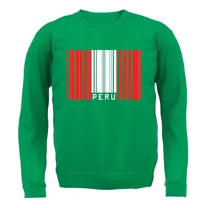 Peru Flag - Kids Hoodie / Sweater - Lima South America Country Flags Travel Gift - Picture 1 of 18