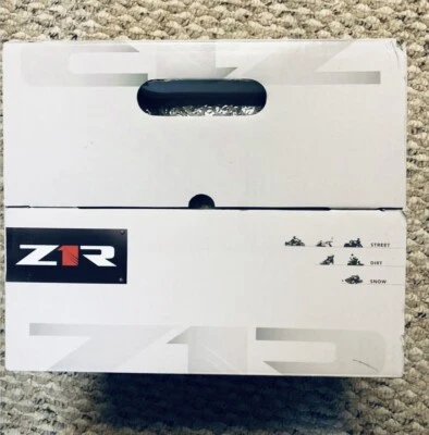 Medio casco Z1R Nomad Hellfire negro brillante punto grande certificado Foto 1 de 4