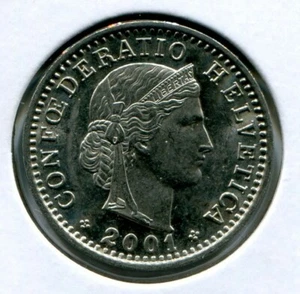 Foreign Coin - Switzerland - Twenty Rappen (20 Rappen) 1981 - Picture 1 of 2