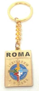 Collectible Vatican Holy Year Jubilee A.D. 2000 Metal Quality Key Chain - Picture 1 of 2