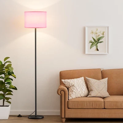 60'' Modern Floor Lamp with Shade, Tall Lamps for Living Room, Bedroom, Office,  - Image 1 of 4
