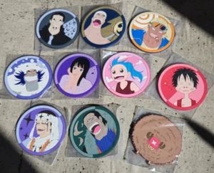 Unopened Ichiban Kuji One Piece The Greatest Battle Rubber Coaster Complete set - Picture 1 of 24
