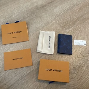 Louis Vuitton Grama O de Poche M30301 Navy Blue, Pocket Organizer - BRANDNEU - Bild 1 von 3