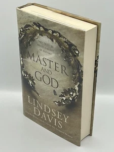 Lindsey Davis - Master and God - SIGNED 2012 1st Edition Flavia Albia Series HC - Picture 1 of 5