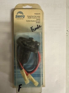 Sierra Female Boat Side Socket To Wire Trolling Motor 12Volt/10Gauge WH10470 - Picture 1 of 2