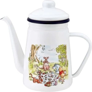 Disney Winnie the Pooh enamel tea kettle pot coffee pot cooking ware - Picture 1 of 6