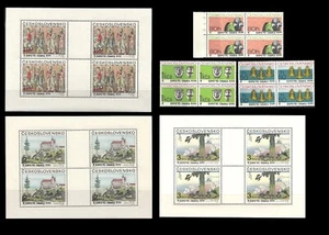 Tschechoslowakei. EXPO '70. Osaka, Japan.  1970 Scott 1674-79. MNH (BI#BX42) - Bild 1 von 4