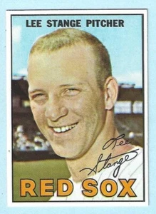 1967 Topps #099 Lee Stange Medias Rojas de Boston casi como nuevo - Setbreak completo - Imagen 1 de 2