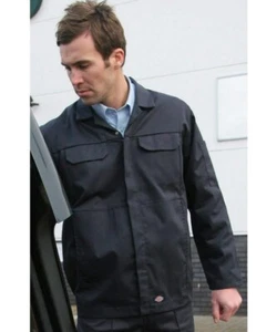 Dickies Workwear Redhawk Multi Pocket Jacket WD954 Black - Picture 1 of 3