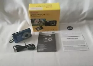 Kodak Fz53-bl Point and Shoot Digital Camera With 2.7 LCD Blue Tested - Picture 1 of 14