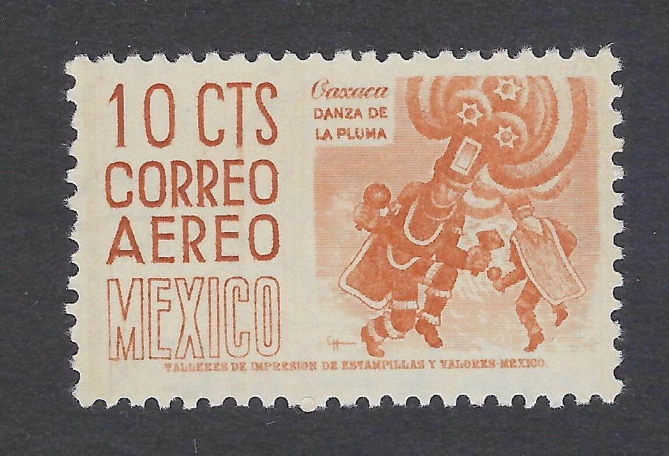 A & A ISSUE  "LA PLUMA" 10c  #c209a-aa49a  Perf 10.5x10  PPR #2  (AR11)* - Image 1 of 1