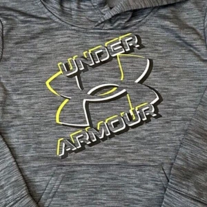 Under Armour Hoodie Jacket Boy’s 6 Light Weight Micro Fleece $38 NWT - Picture 1 of 2