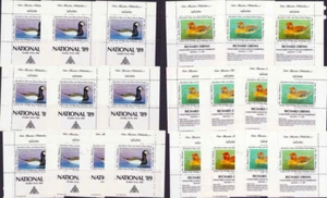 US - Sam Houston Duck National 89 - 10 & Richard Drews 11 Collectors Club 89 MNH - Picture 1 of 4