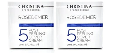 Pack of 2 Christina Rose De Mer Post Peeling Cover Cream 20ml 0.7fl.oz (Step 5) - Image 1 of 2