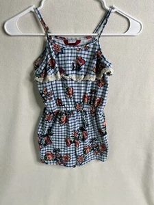 First Kiss Girl's Shorts Romper Size 6X - Picture 1 of 3