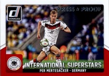 2015 Donruss International Superstars Press Proof Silver #39 Per Mertesacker/199
