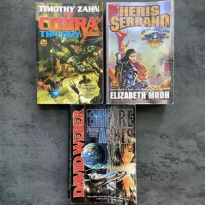 BAEN Sci-Fi Omnibus Lot 3 Cobra Trilogy, Empire from the Ashes, Heris Serrano VG - Picture 1 of 6