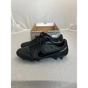 Nike Tiempo Legend 9 Elite FG Negro Azul Botines de Fútbol Mujer CZ8482 001 Sin Tapa - Imagen 1 de 18
