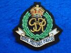 Gr Vi Royal Military Police Bullion Blazer Badge, Kings Crown