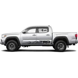 TRD Mountains Style for Rocker Panel Side Vinyl Stickers Decal fit to Tacoma - Picture 1 of 2